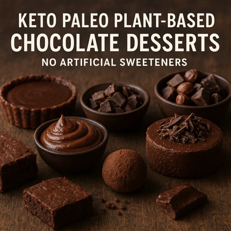 Featured image for 15 Keto Paleo Plant-Based Desserts Without Artificial Sweeteners 2026